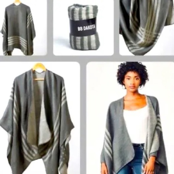 BB Dakota Blanket Scraf/Sweater - Picture 5 of 8